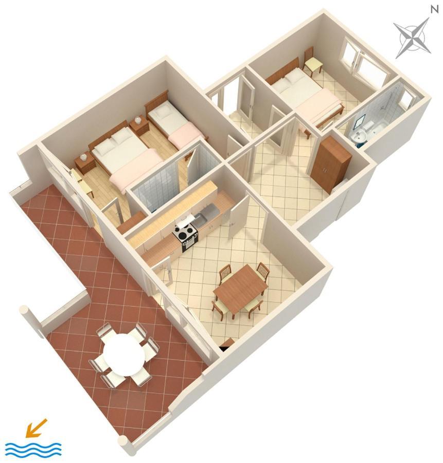 By The Sea Tisno, Murter - 4295 Apartment